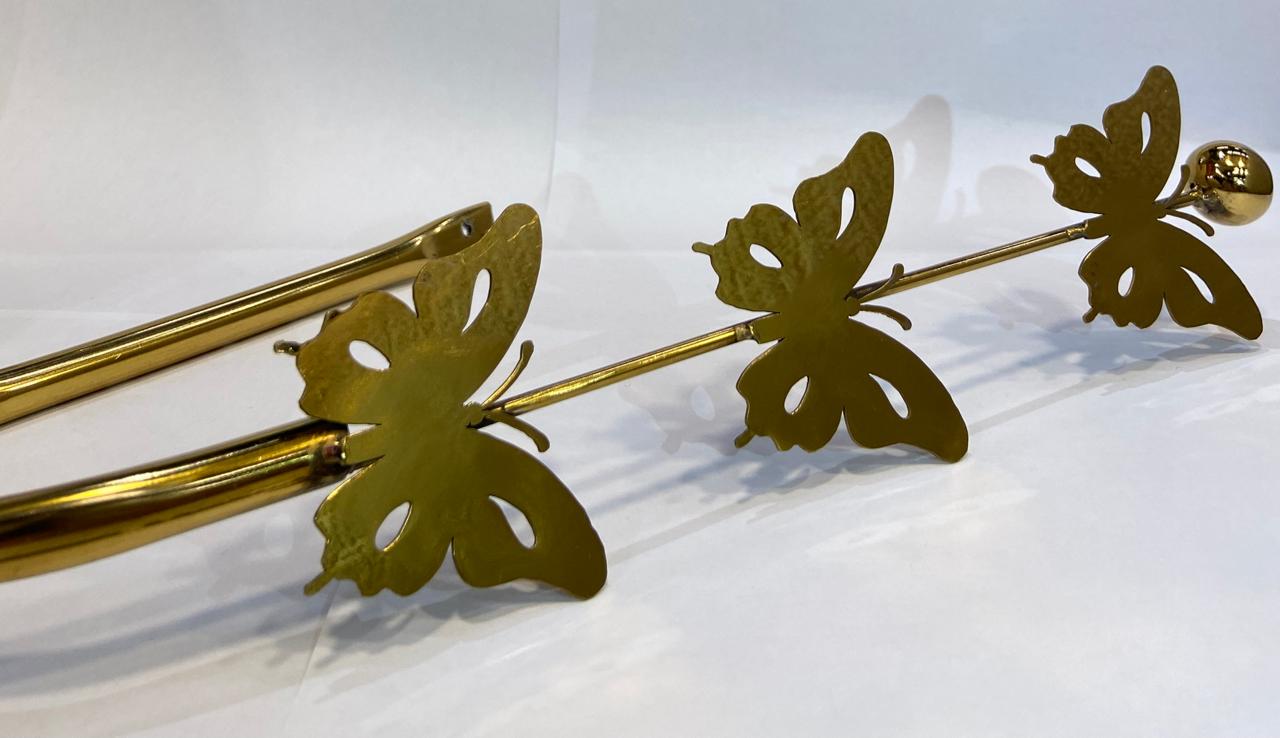 Golden Butterfly Curtain Tieback